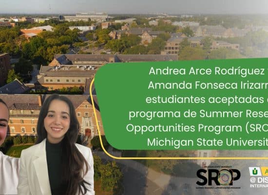 ¡Felicitaciones a nuestras estudiantes destacadas!