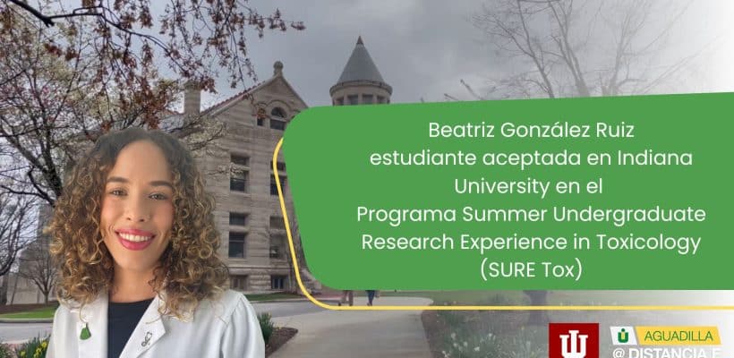 Estudiante destacada participará de Internado en Universidad de Indiana