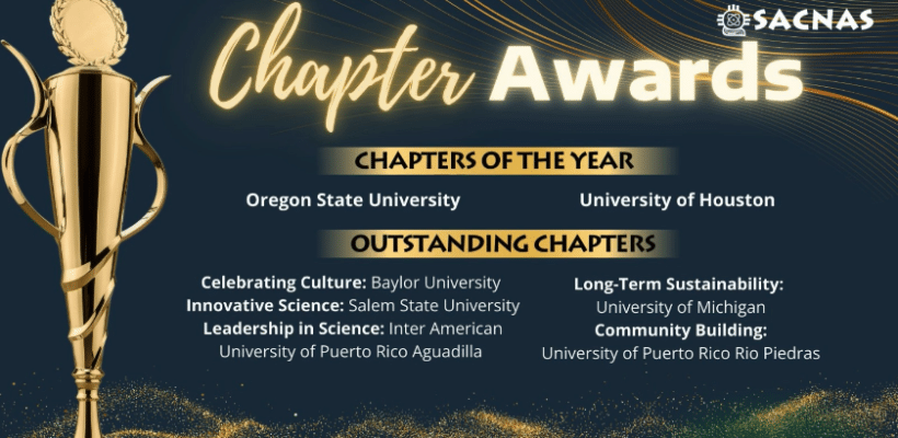 ¡Gran logro para el Capítulo Estudiantil SACNAS Inter Aguadilla!